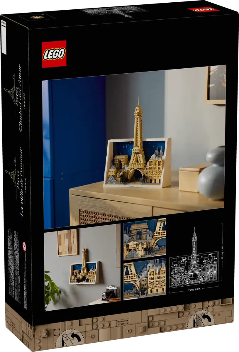 LEGO 21064 Architecture Paris – City of Love | 958 PCS