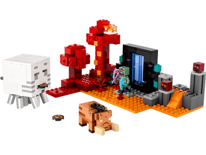 LEGO 21255 Minecraft The Nether Portal Ambush | 352 PCS | Retired