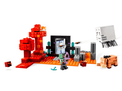 LEGO 21255 Minecraft The Nether Portal Ambush | 352 PCS | Retired