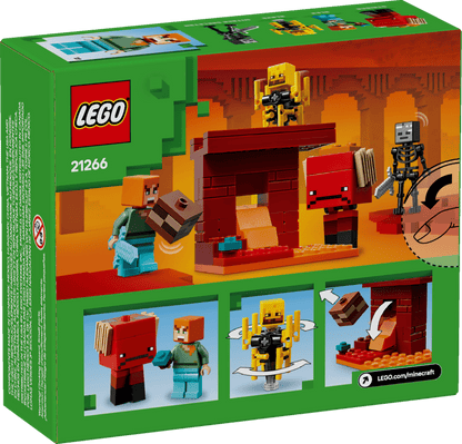 LEGO 21266 Minecraft The Nether Lava Battle | 99 PCS