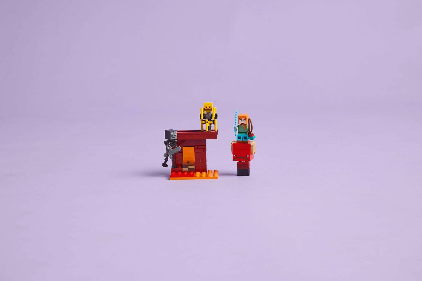 LEGO 21266 Minecraft The Nether Lava Battle | 99 PCS
