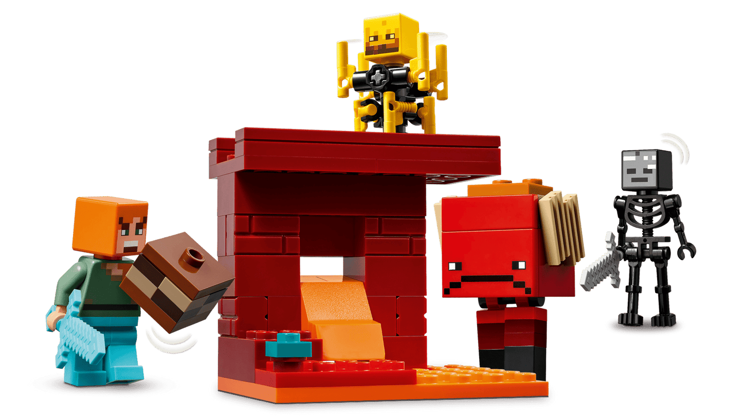 LEGO 21266 Minecraft The Nether Lava Battle | 99 PCS