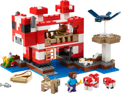 LEGO 21270 Minecraft The Mooshroom House | 500 PCS