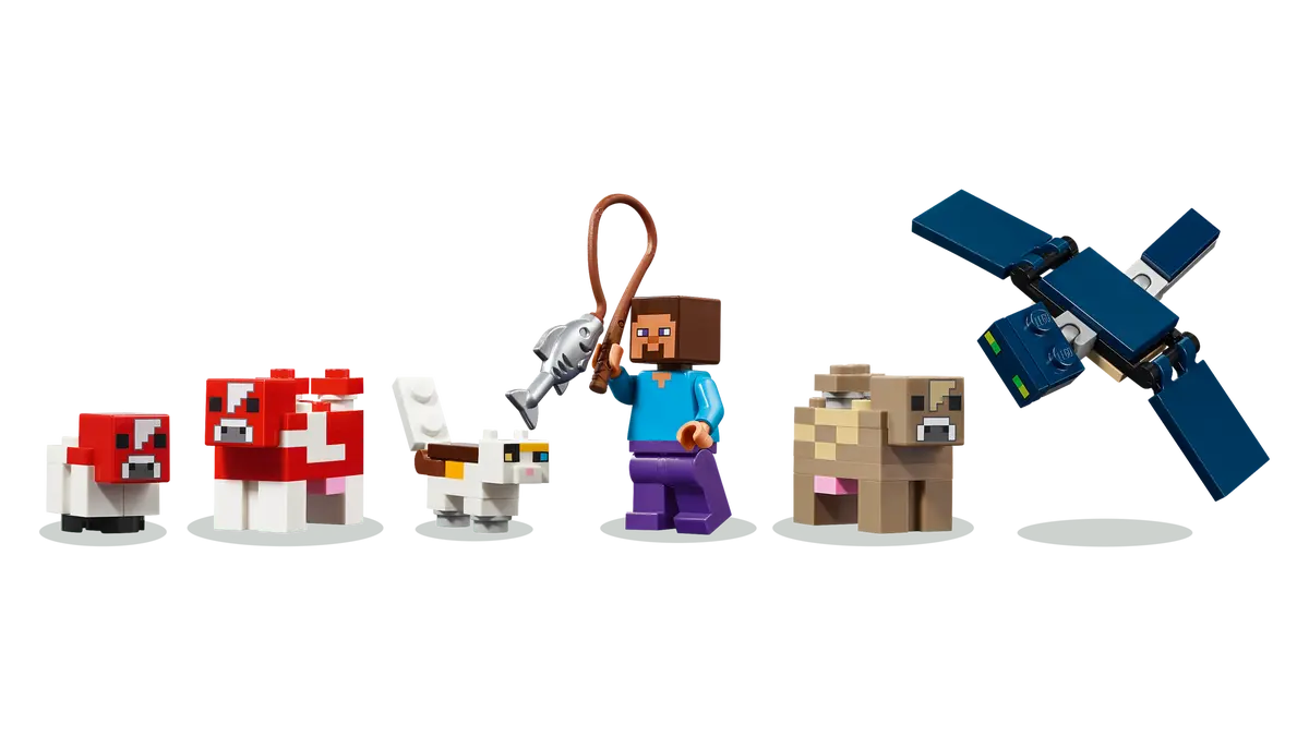 LEGO 21270 Minecraft The Mooshroom House | 500 PCS