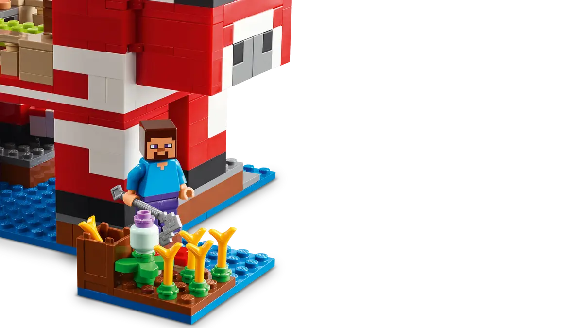 LEGO 21270 Minecraft The Mooshroom House | 500 PCS
