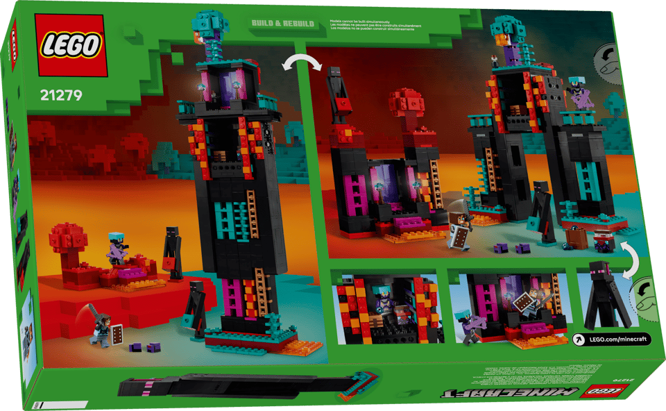 LEGO 21279 Minecraft The Enderman Tower | 867 PCS
