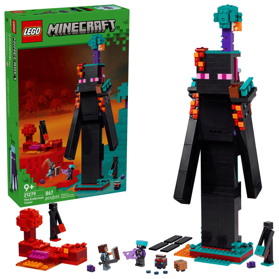 LEGO 21279 Minecraft The Enderman Tower | 867 PCS