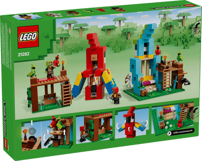 LEGO 21282 Minecraft The Parrot Houses | 535 PCS | Retired