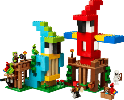 LEGO 21282 Minecraft The Parrot Houses | 535 PCS | Retired