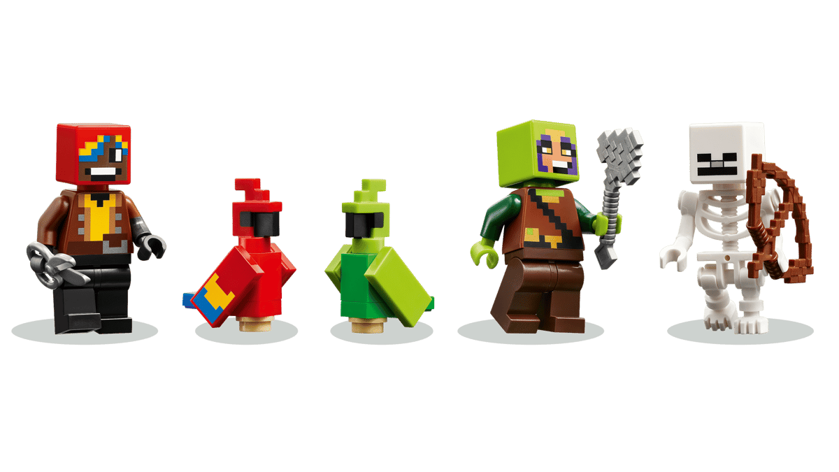 LEGO 21282 Minecraft The Parrot Houses | 535 PCS | Retired