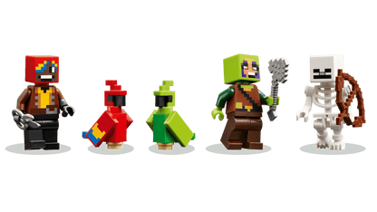 LEGO 21282 Minecraft The Parrot Houses | 535 PCS | Retired