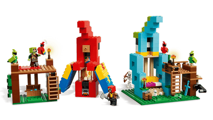 LEGO 21282 Minecraft The Parrot Houses | 535 PCS | Retired