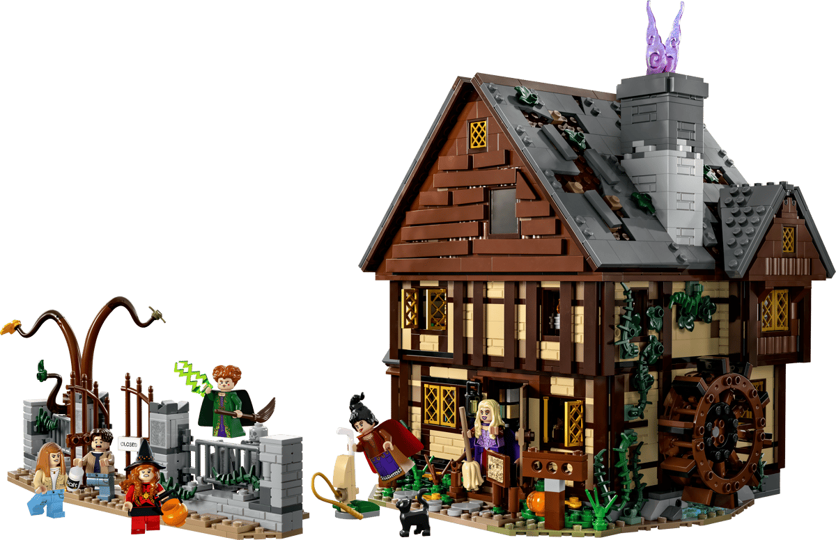 LEGO 21341 Ideas Disney Hocus Pocus: The Sanderson Sisters' Cottage | 2316 PCS | Retired