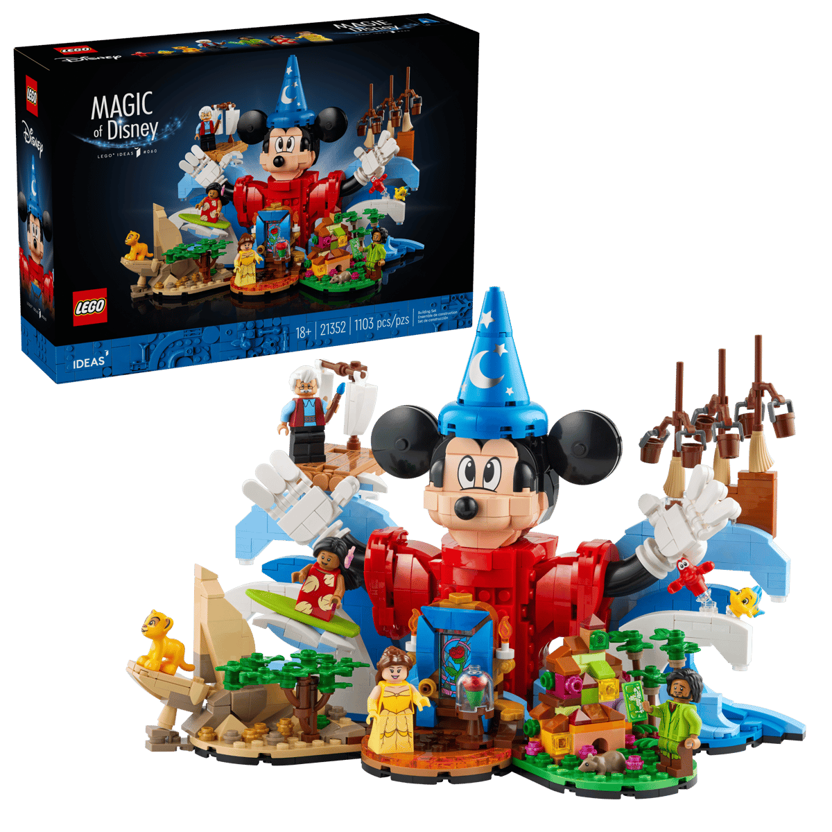 LEGO 21352 Ideas Magic of Disney | 1103 PCS