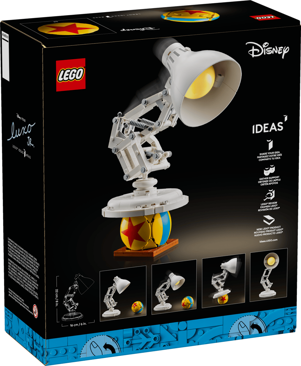 LEGO 21357 Ideas Disney Pixar Luxo Jr | 613 PCS