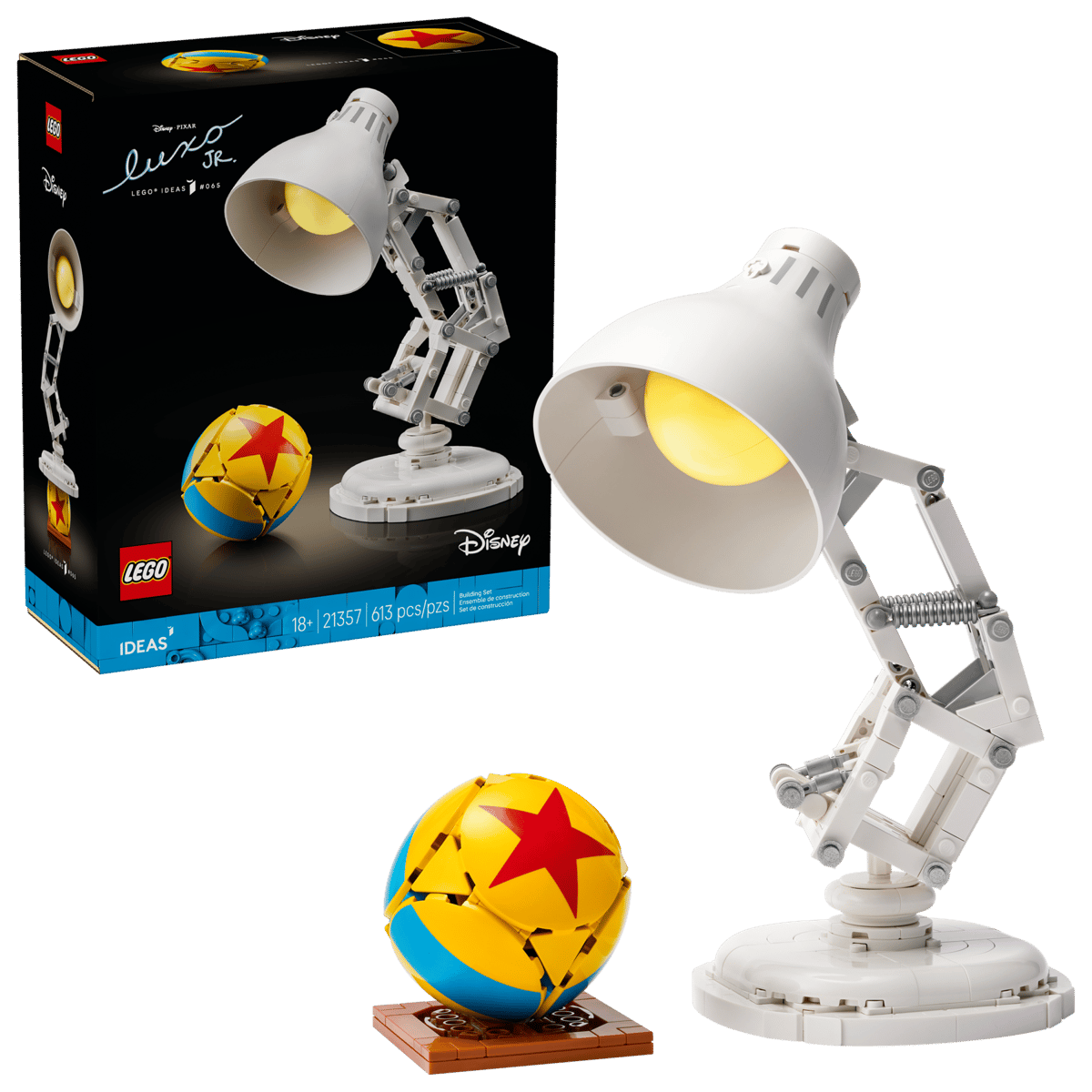 LEGO 21357 Ideas Disney Pixar Luxo Jr | 613 PCS