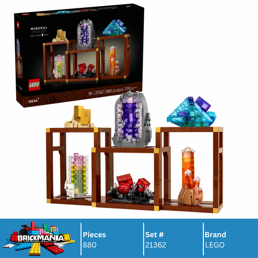 LEGO 21362 Ideas Mineral Collection | 880 PCS