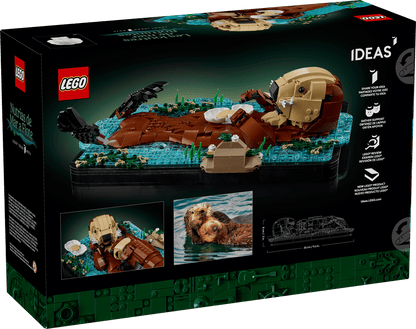 LEGO 21366 Ideas Floating Sea Otters | 1234 PCS