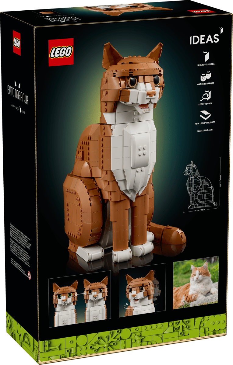 LEGO 21376 Ideas Orange Cat | 1755 PCS