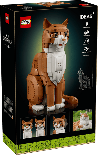 LEGO 21376 Ideas Orange Cat | 1755 PCS