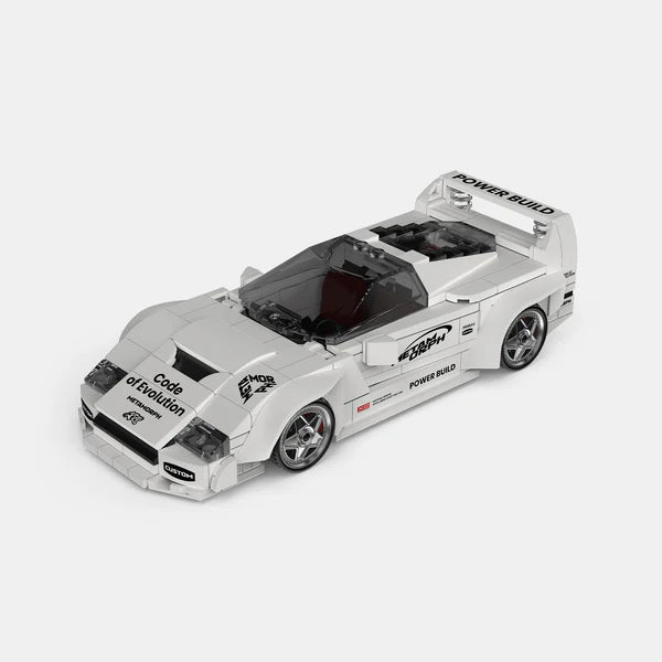 Happy Build PB8844 Ferrari F40 Building Toy Set | 394 PCS | Buildable Car with Display Container