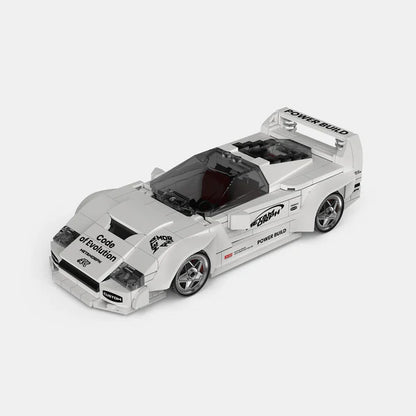 Happy Build PB8844 Ferrari F40 Building Toy Set | 394 PCS | Buildable Car with Display Container