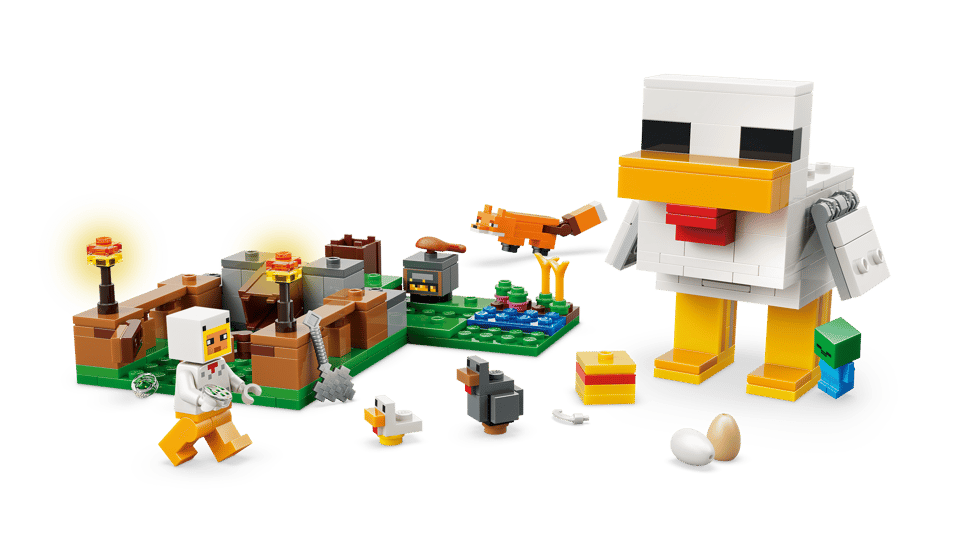 LEGO 21585 Minecraft Chicken Farm | 233 PCS