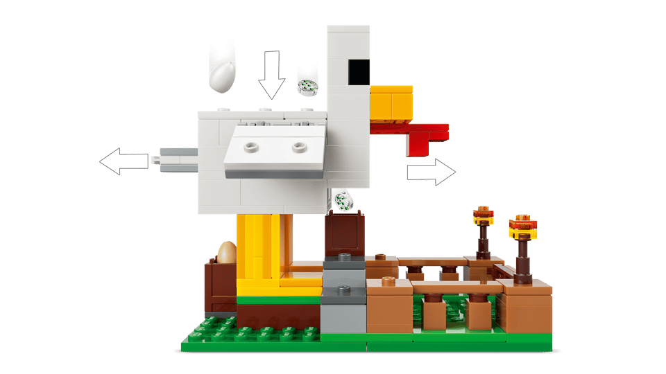 LEGO 21585 Minecraft Chicken Farm | 233 PCS