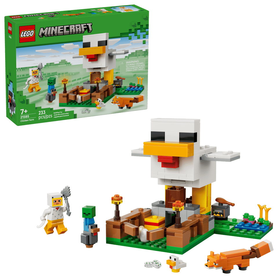 LEGO 21585 Minecraft Chicken Farm | 233 PCS