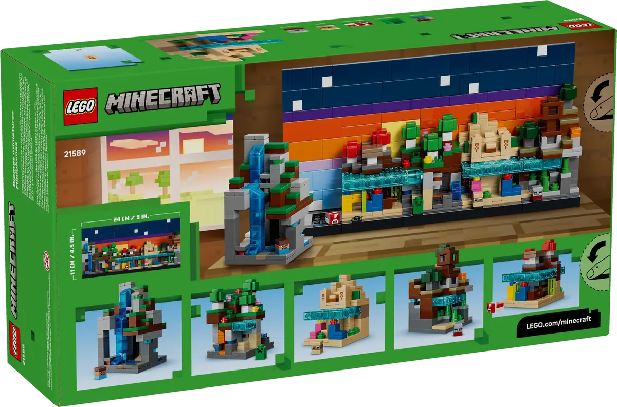 LEGO 21589 Minecraft Mini Biomes | 797 PCS