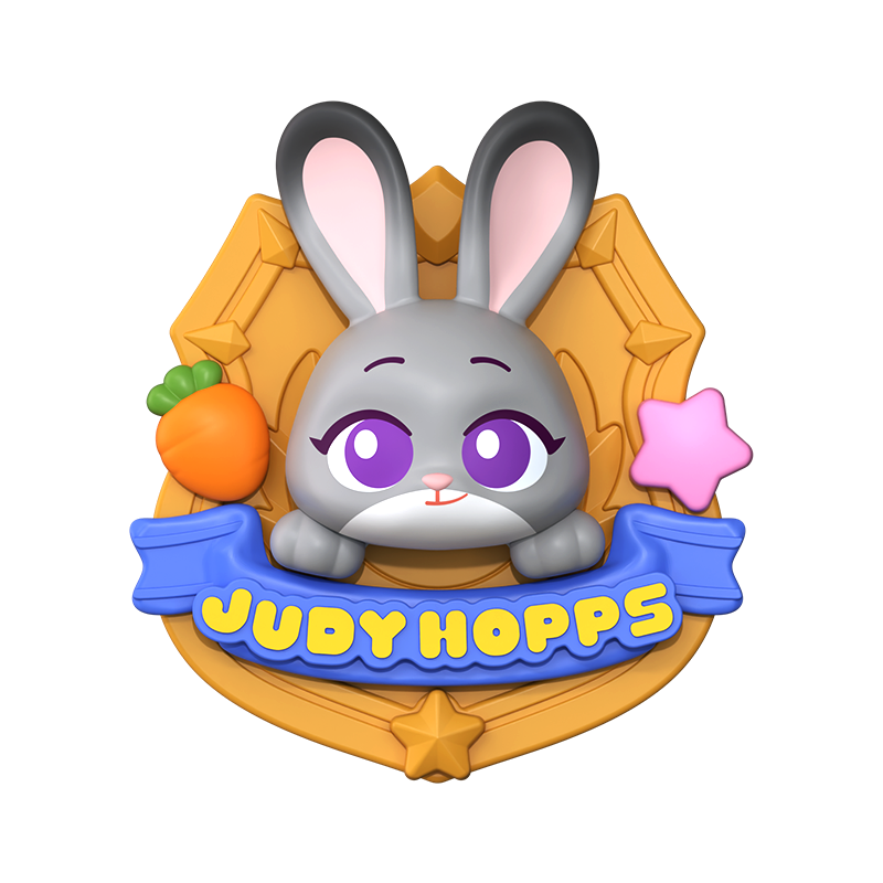 Blokees Zootopia 73821 Daadoos Mate Series 01 Buddy Emblem