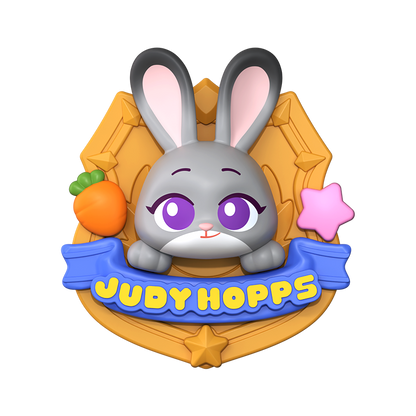 Blokees Zootopia 73821 Daadoos Mate Series 01 Buddy Emblem
