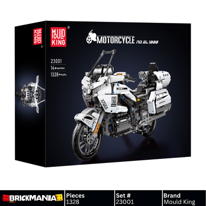 Mould King 23001 Honda Gold Wing GL-1800 Building Toy Set | 1328 PCS