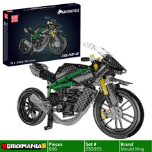 Mould King 23002 HZ-R Motorcycle Model Building Toy Set | 656 PCS