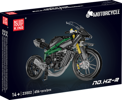 Mould King 23002 HZ-R Motorcycle Model Building Toy Set | 656 PCS