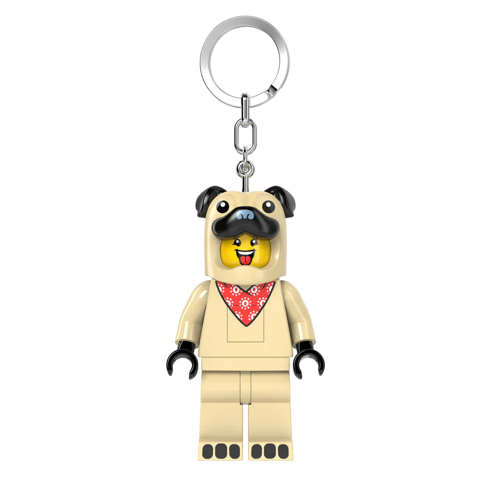 LEGO KE213H Minifigures Keychain light Pug | 1 PCS