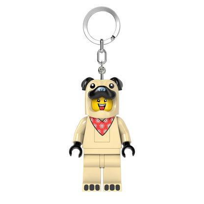 LEGO KE213H Minifigures Keychain light Pug | 1 PCS