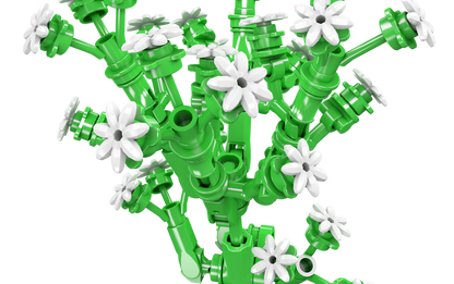 Mould King 24004 Babysbreath Flower Building Toy Set | 144 PCS