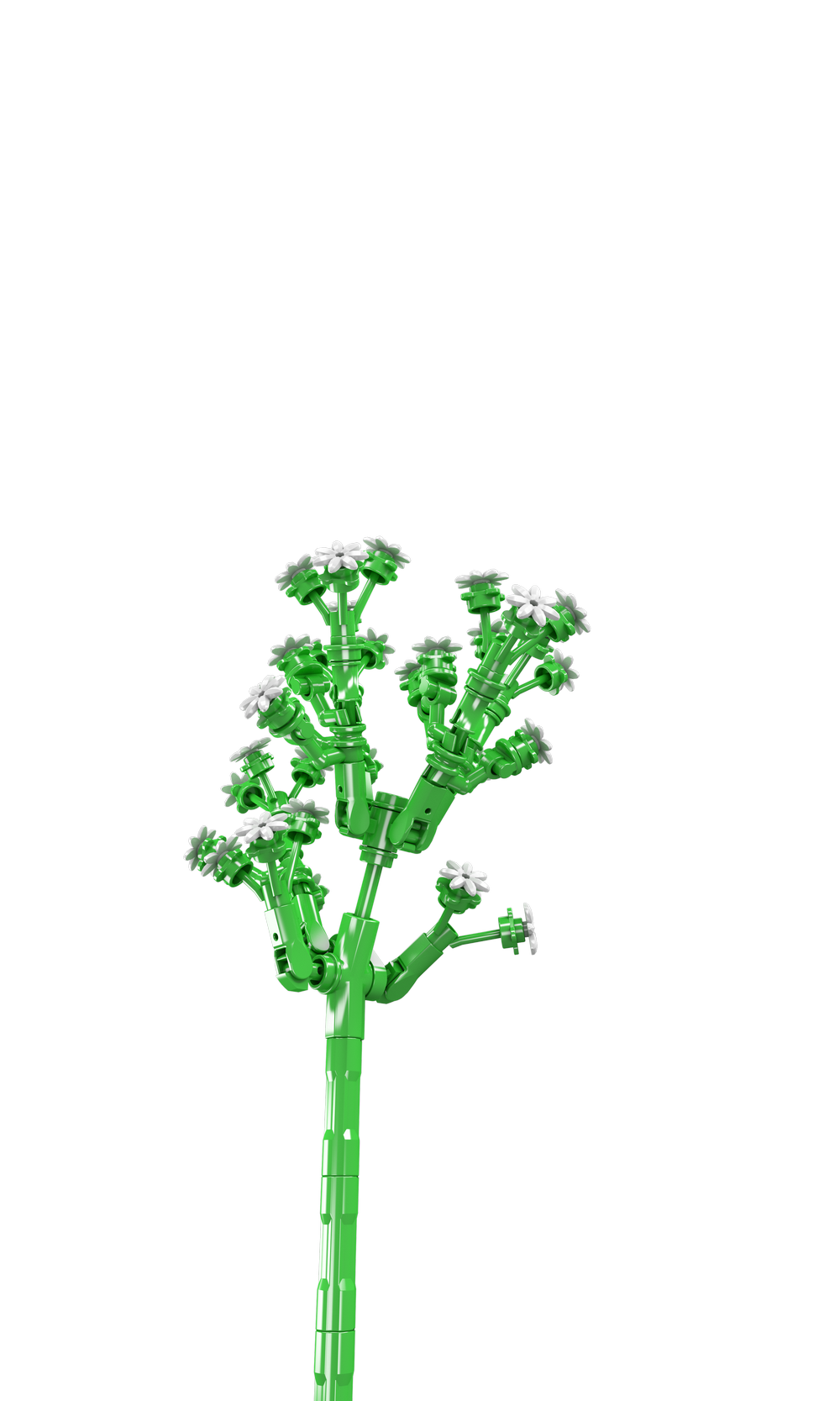 Mould King 24004 Babysbreath Flower Building Toy Set | 144 PCS