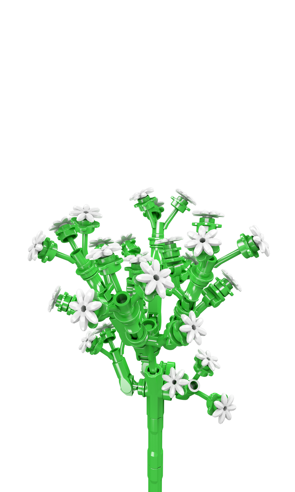 Mould King 24004 Babysbreath Flower Building Toy Set | 144 PCS