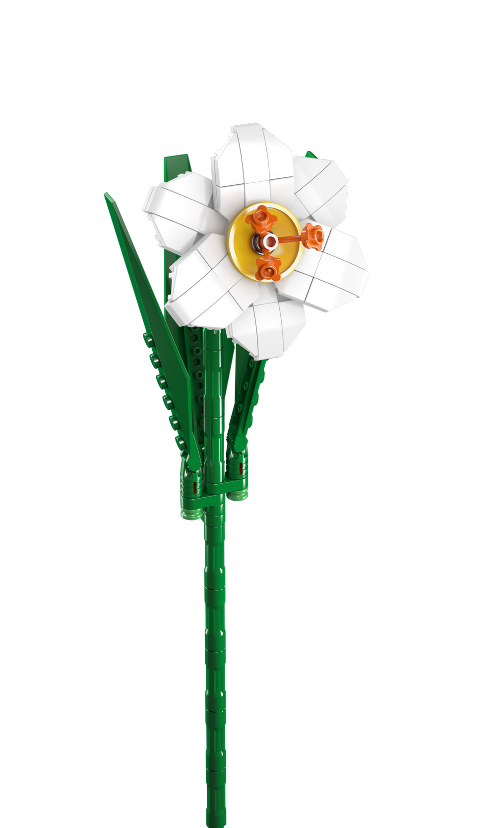 Mould King 24008 Narcissus Flower Building Toy Set | 122 PCS