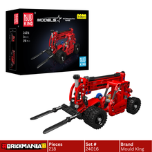 Mould King 24016 Telescopic handler Building Toy Set | 218 PCS