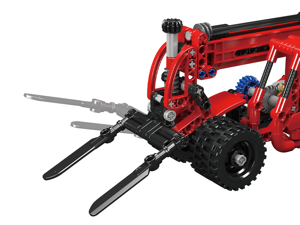 Mould King 24016 Telescopic handler Building Toy Set | 218 PCS