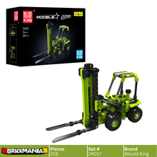 Mould King 24017 Forklift Workshop Loading Vehicle Building Toy Set | 219 PCS