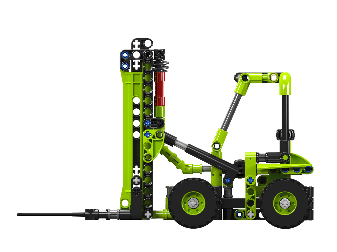 Mould King 24017 Forklift Workshop Loading Vehicle Building Toy Set | 219 PCS