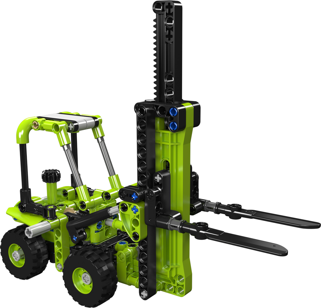 Mould King 24017 Forklift Workshop Loading Vehicle Building Toy Set | 219 PCS