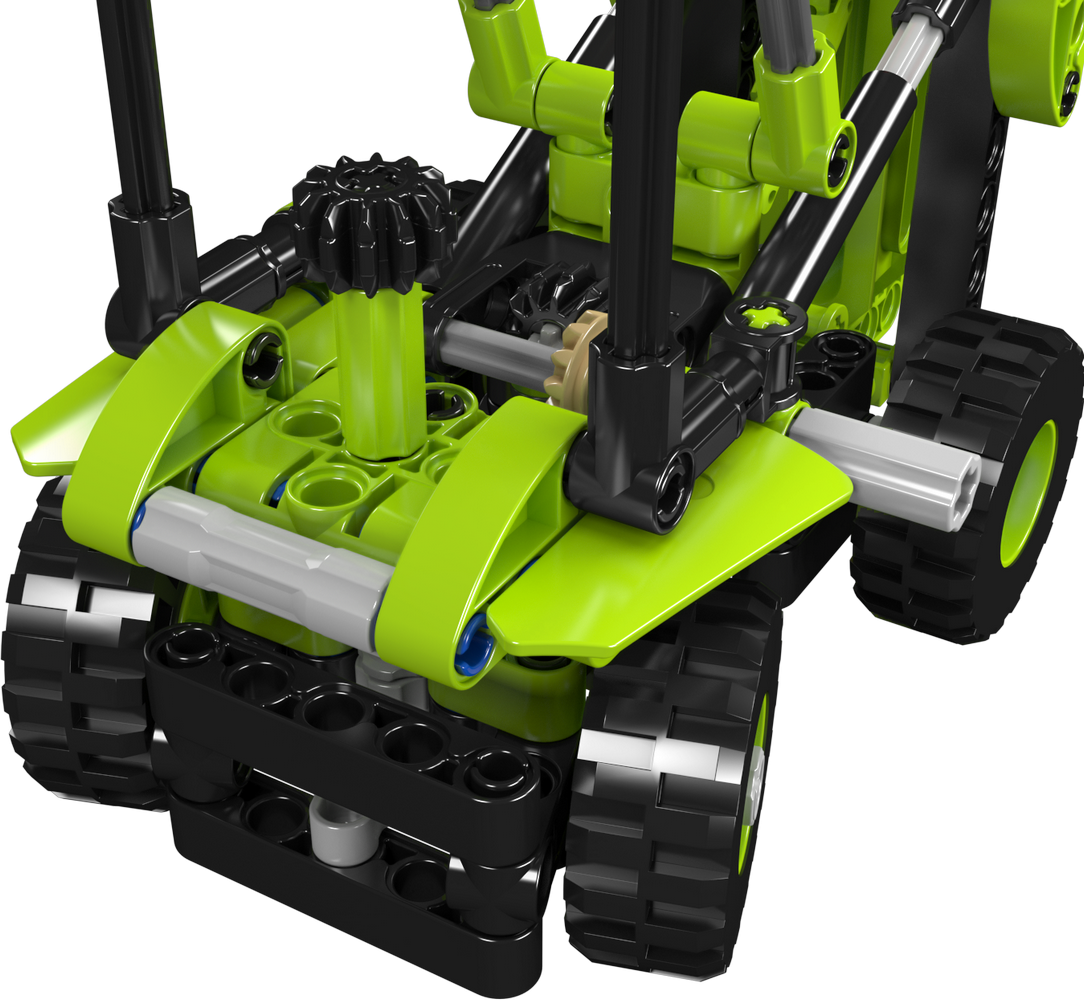 Mould King 24017 Forklift Workshop Loading Vehicle Building Toy Set | 219 PCS