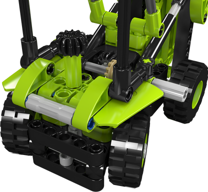 Mould King 24017 Forklift Workshop Loading Vehicle Building Toy Set | 219 PCS