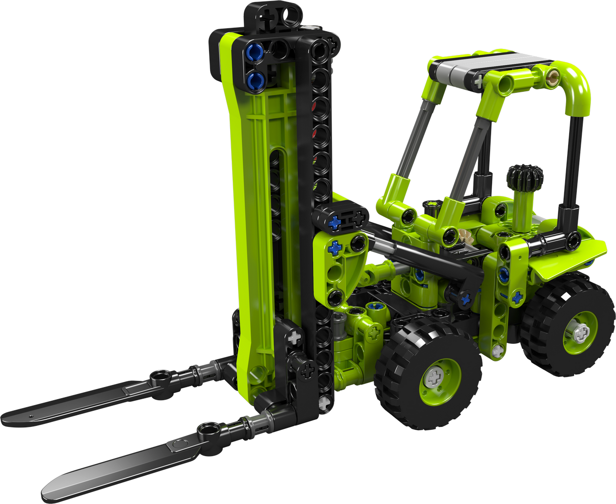 Mould King 24017 Forklift Workshop Loading Vehicle Building Toy Set | 219 PCS