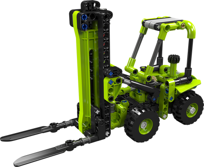 Mould King 24017 Forklift Workshop Loading Vehicle Building Toy Set | 219 PCS